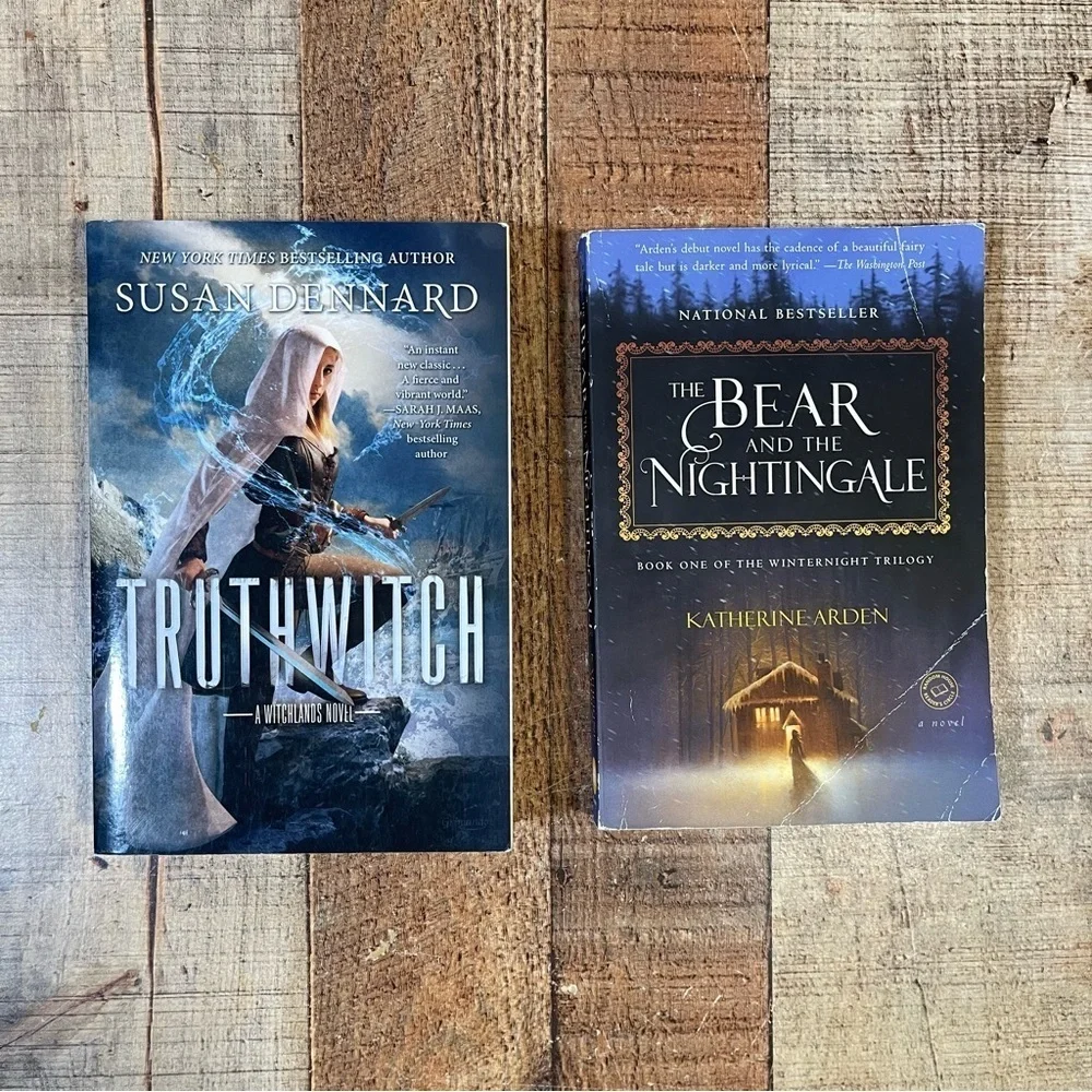 The Bear and the Nightingale Truthwitch Fantasy Book Bundle Paperback Witchy